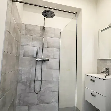 Modern Private Suite Bathroom & Shared Kitchen